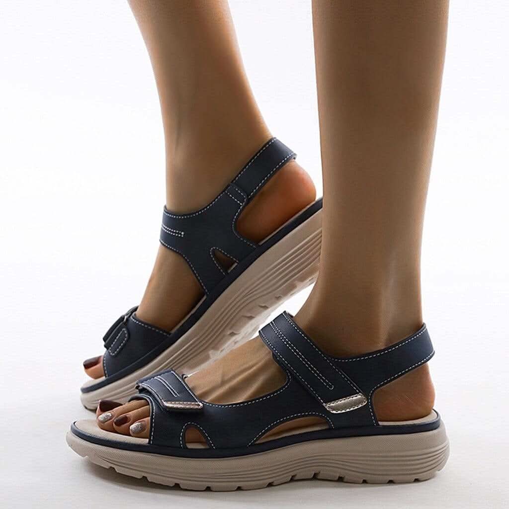 Women's Walking Sandals - Adjustable Non-Slip Casual Footwear