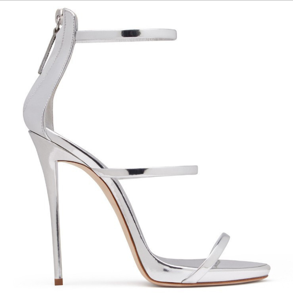 Strappy Stiletto Heels – Sleek High-Rise Evening Sandals for Confident Statement Style