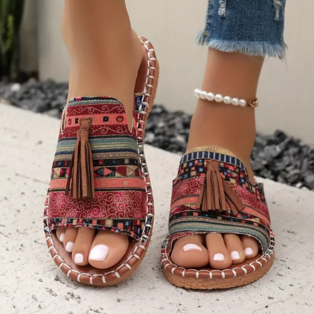 Women's Flat Sandals | Comfortable Slip-On Design | Casual Summer Footwear