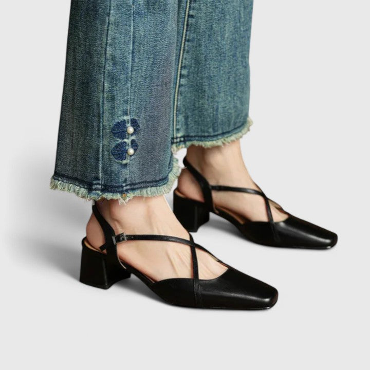 Women's Sandals Elegant Design Slip-On Casual Footwear
