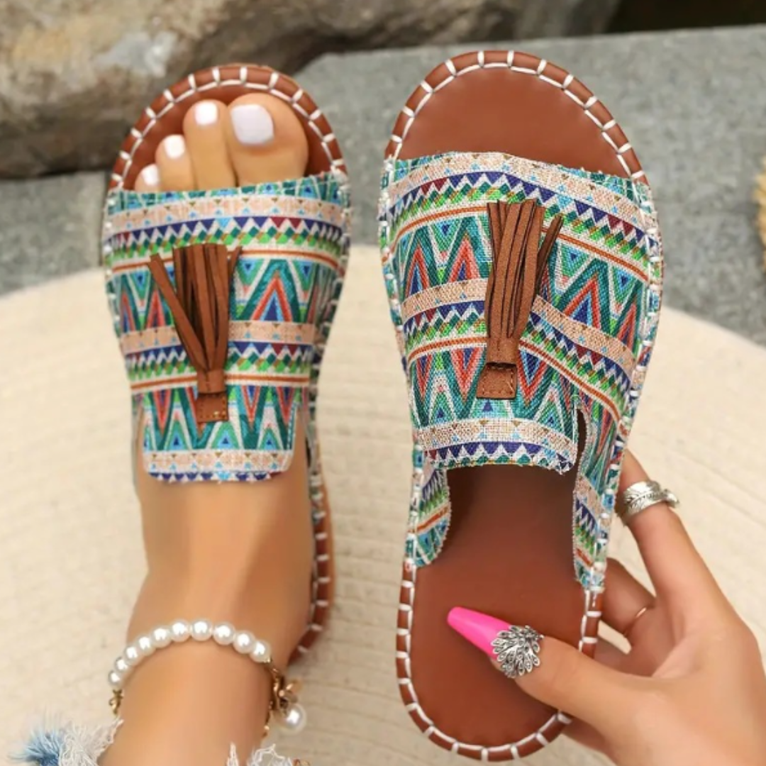 Women's Flat Sandals | Comfortable Slip-On Design | Casual Summer Footwear