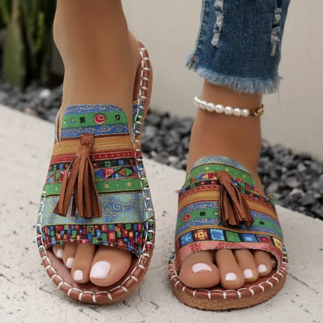 Women's Flat Sandals | Comfortable Slip-On Design | Casual Summer Footwear