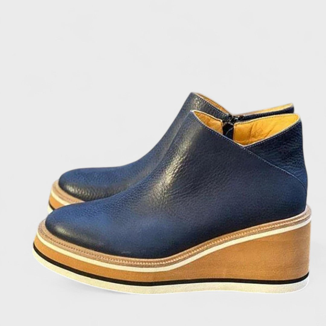 Women's Waterproof Ankle Boots | Platform | Round Toe | Casual Footwear