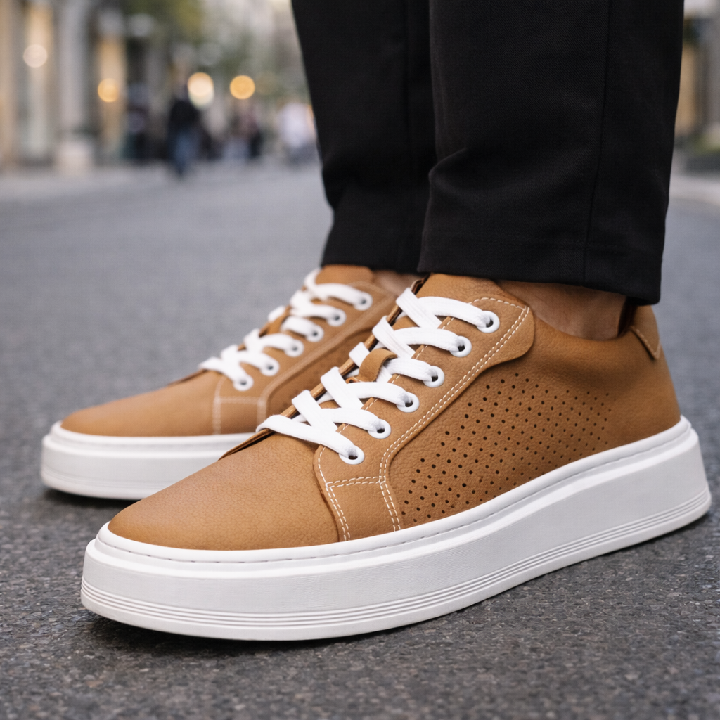 Men's Casual Sneakers Slip-On Design Everyday Wear