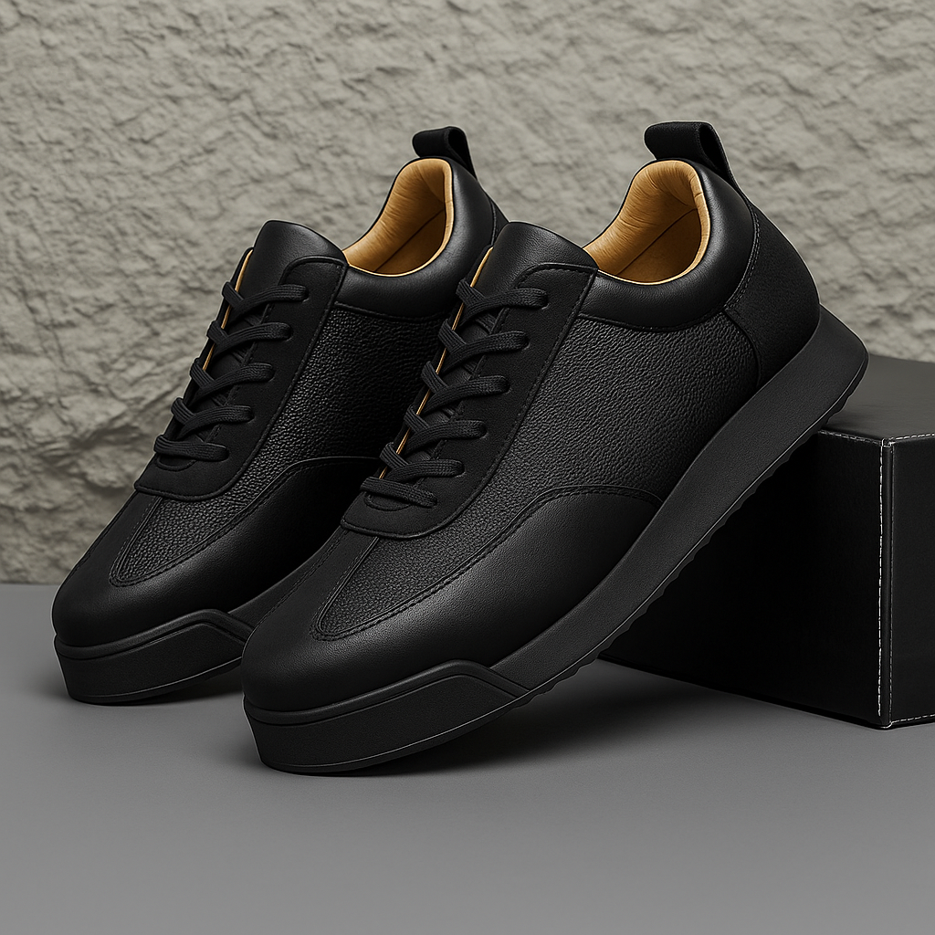 Men's Casual Leather Sneakers Footwear