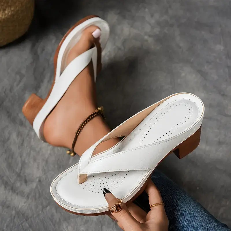 Women's Heeled Sandals | Premium Comfort Design | Slip-On | Casual Footwear
