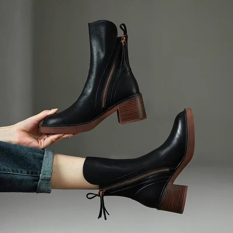 Women's Ankle Boots Sculpted Design | All-Day Comfort Booties