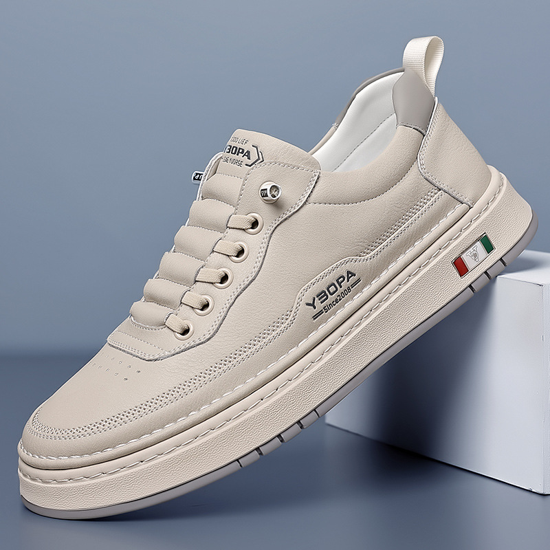 Men's Orthopedic Chunky Sole Lace-Up Sneakers Casual Footwear