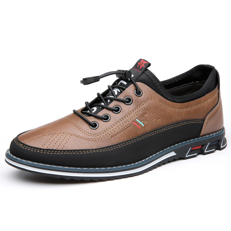 Men's Leather Sneakers Casual Lightweight Stylish