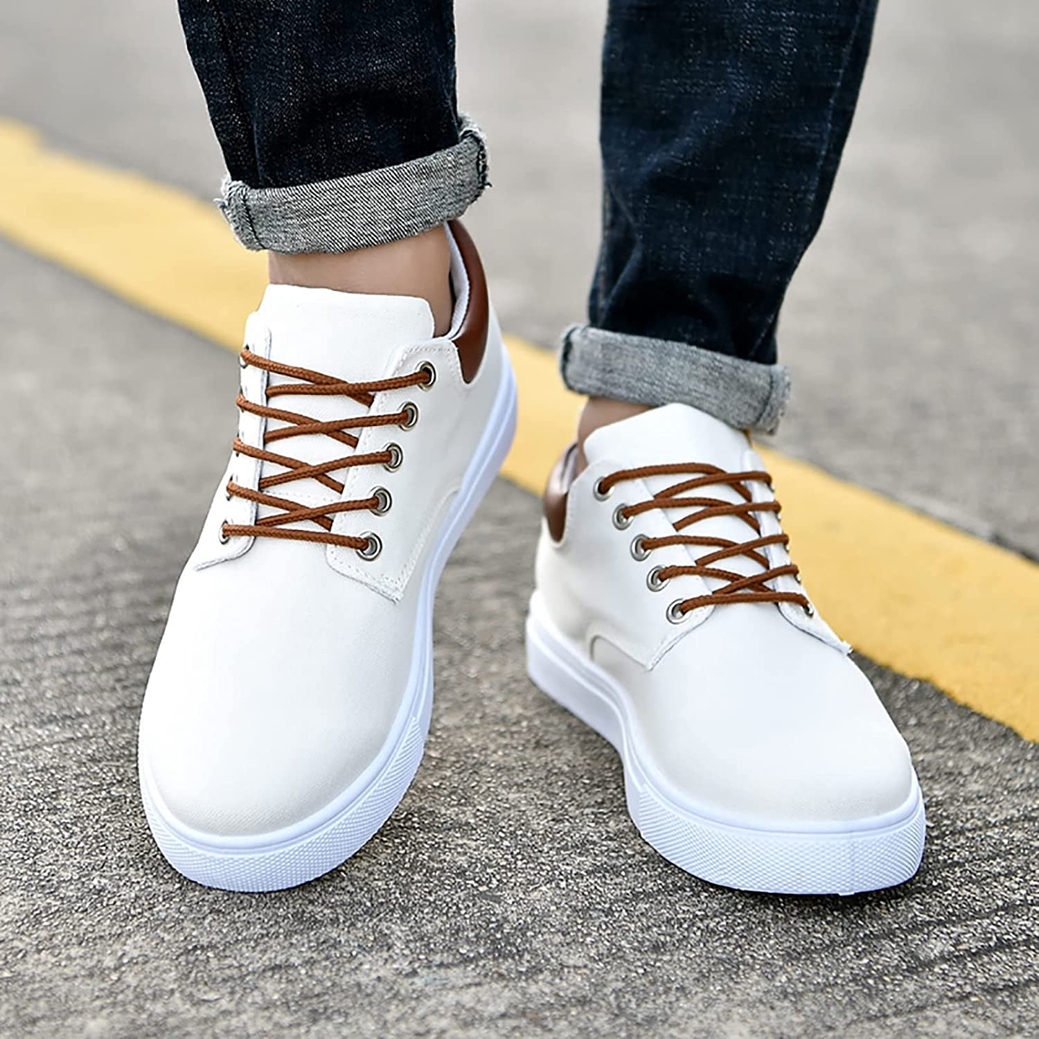 Men's Canvas Sneakers Stylish Comfort Casual Athletic Wear
