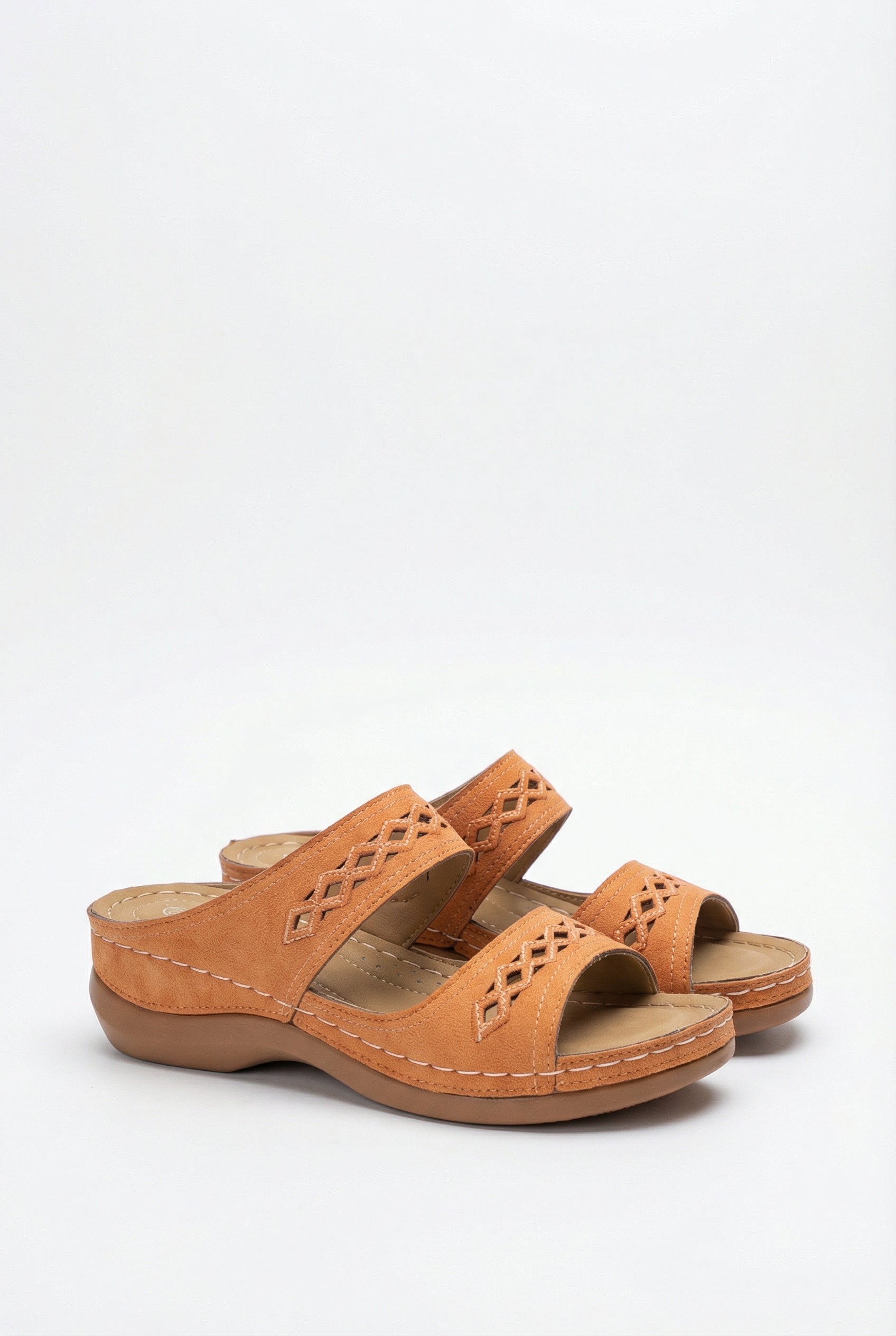 Women's Casual Sandals Adjustable Strap Breathable Vegan Leather