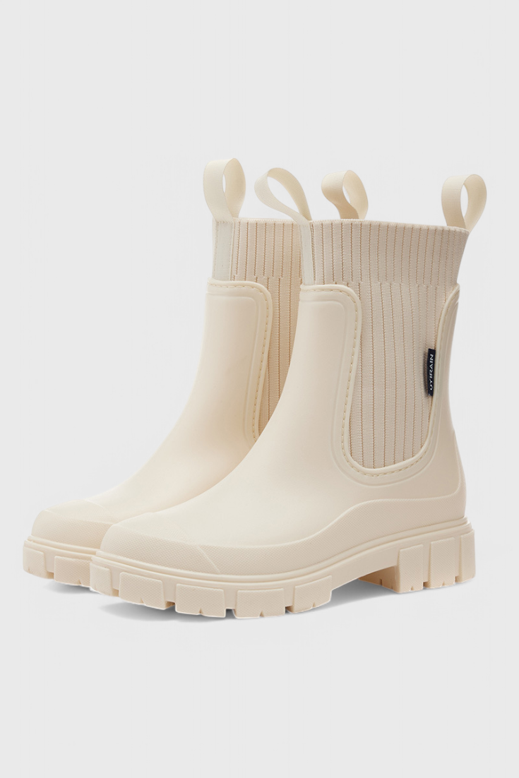 Women's Chelsea Boots Waterproof Design Sturdy Sole Casual Footwear