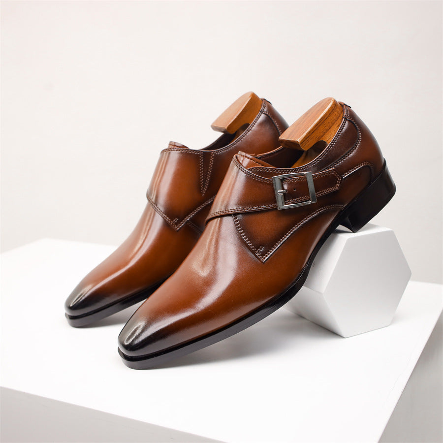 Men's Monk Strap Dress Shoes | Classic Design | Formal Footwear