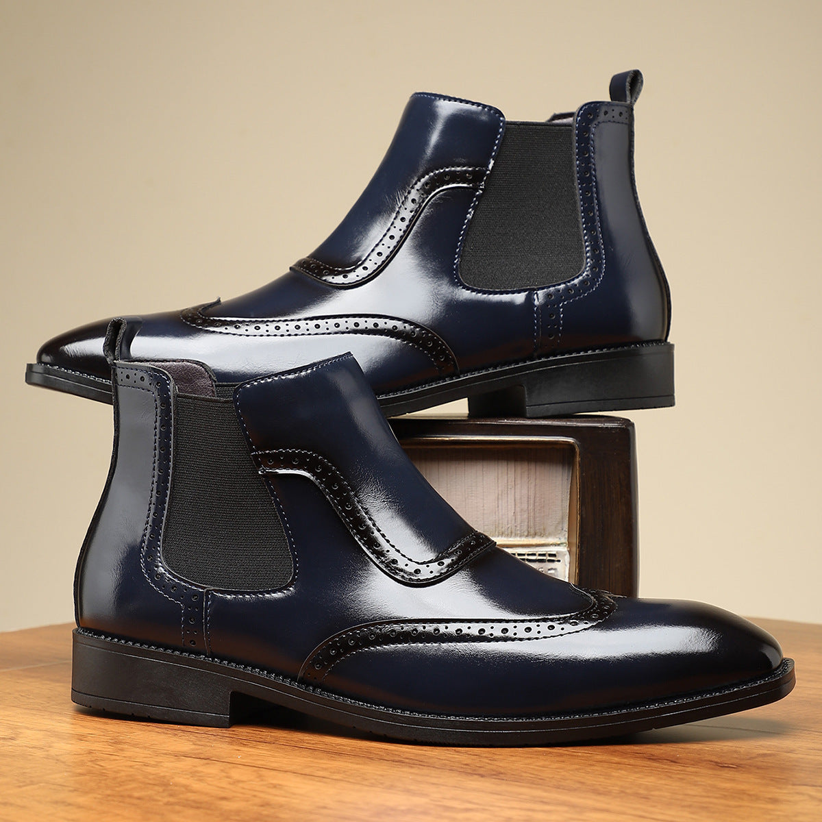 Men's Genuine Leather Boots | Classic Design | Casual Footwear