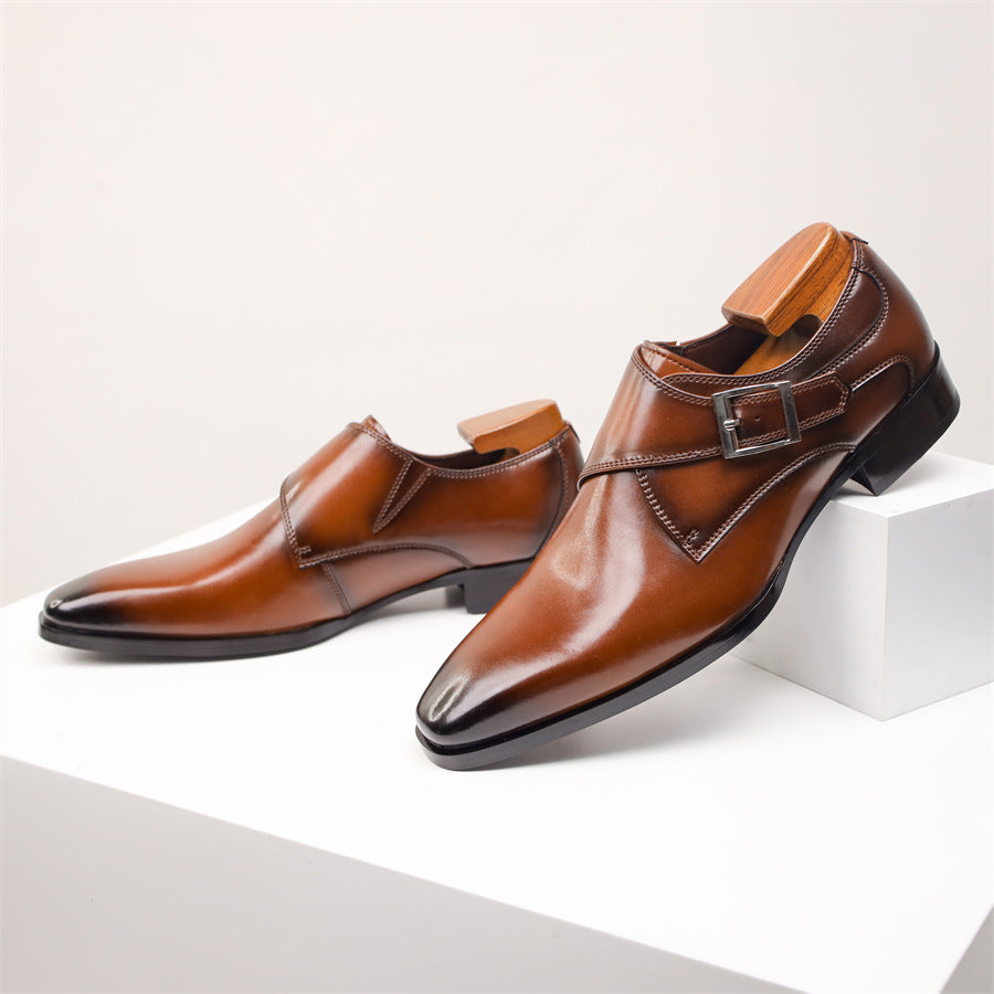 Men's Monk Strap Dress Shoes | Classic Design | Formal Footwear