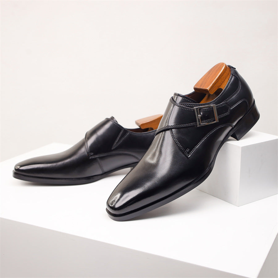 Men's Monk Strap Dress Shoes | Classic Design | Formal Footwear