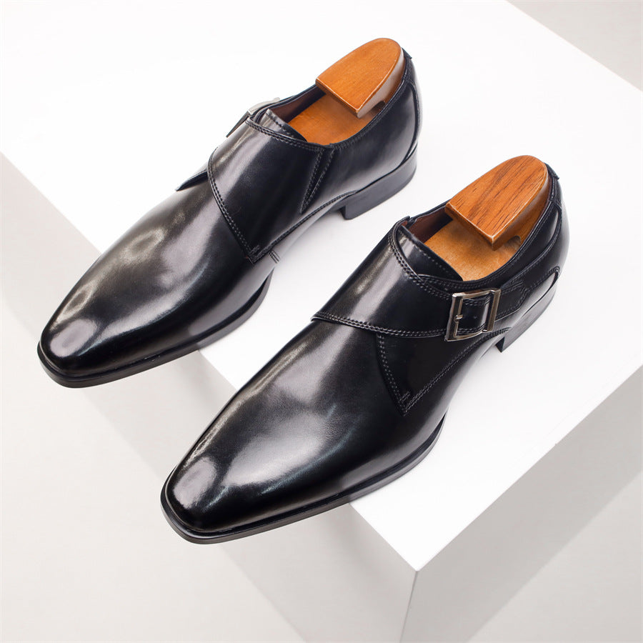 Men's Monk Strap Dress Shoes | Classic Design | Formal Footwear