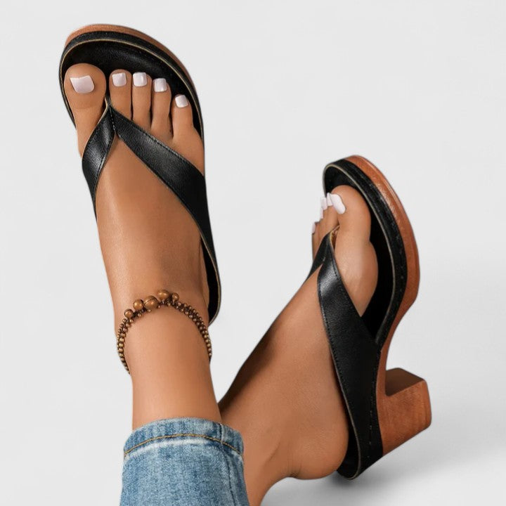 Women's Block-Heel Sandals | Timeless Design | Casual Footwear