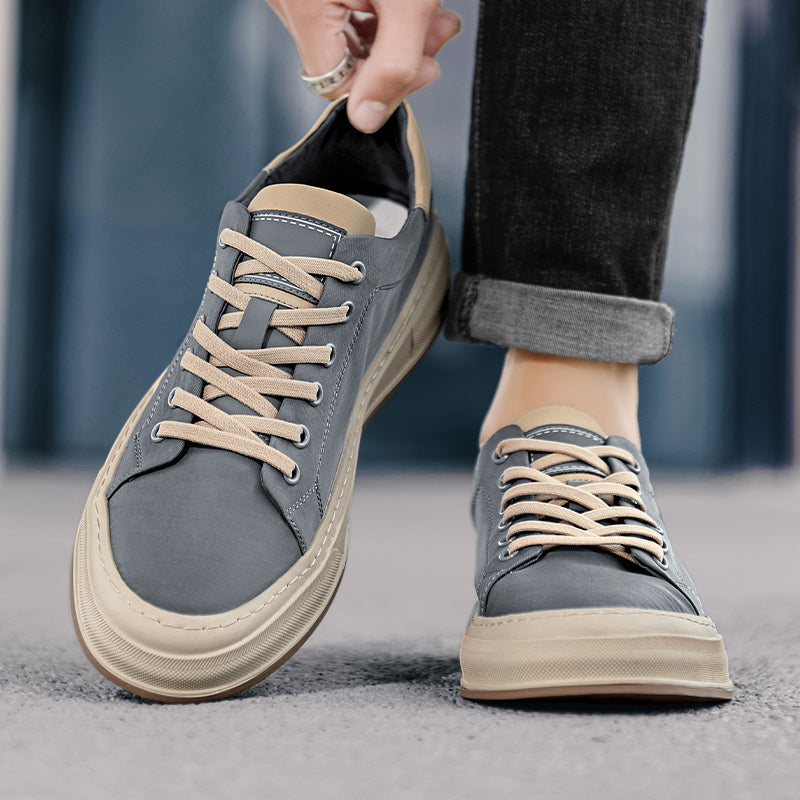 Men's Canvas Sneakers Casual Lightweight Slip-On Shoes