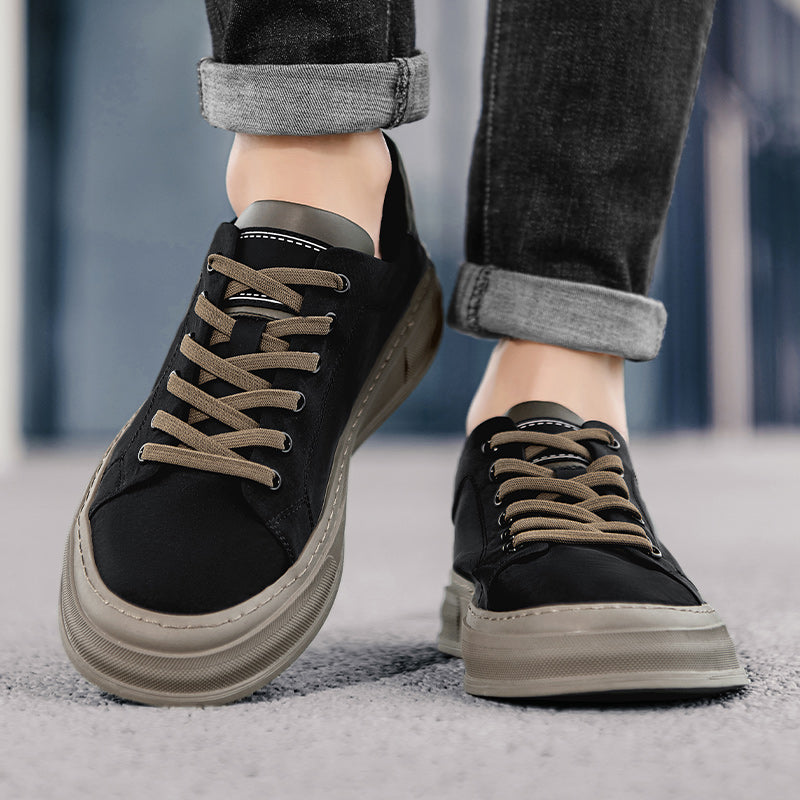 Men's Canvas Sneakers Casual Lightweight Slip-On Shoes