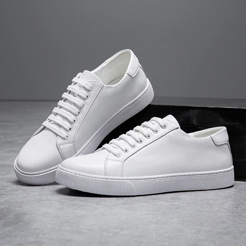 Men's Sneakers Genuine Leather Casual Footwear