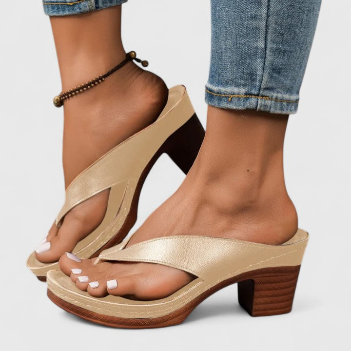 Women's Block-Heel Sandals | Timeless Design | Casual Footwear