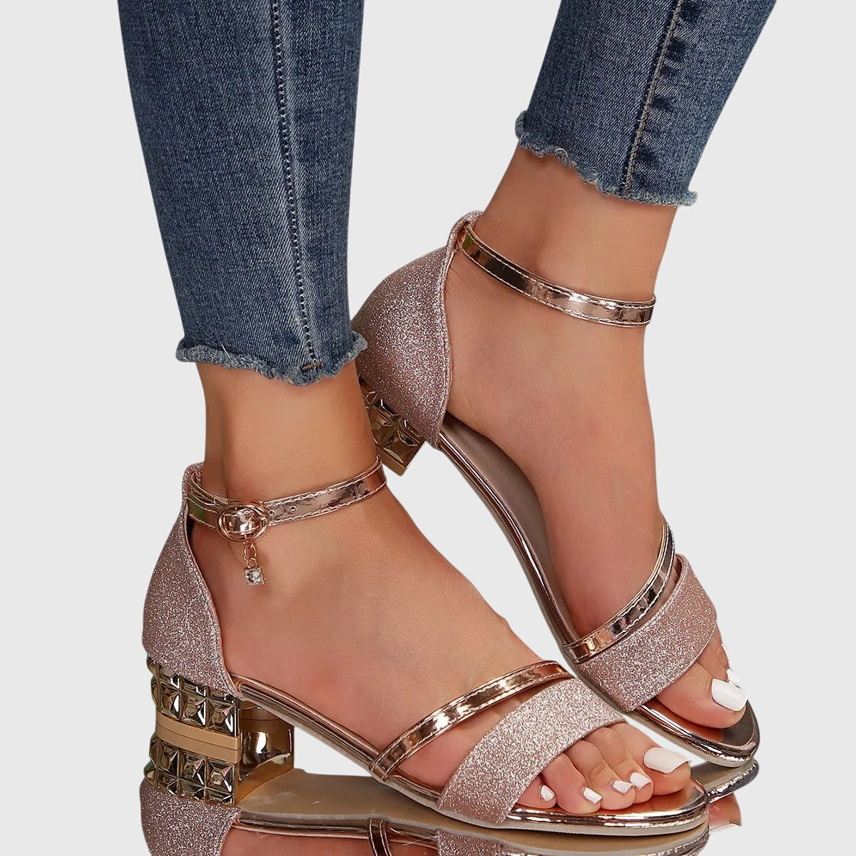 Ava | Adjustable Heeled Sandals