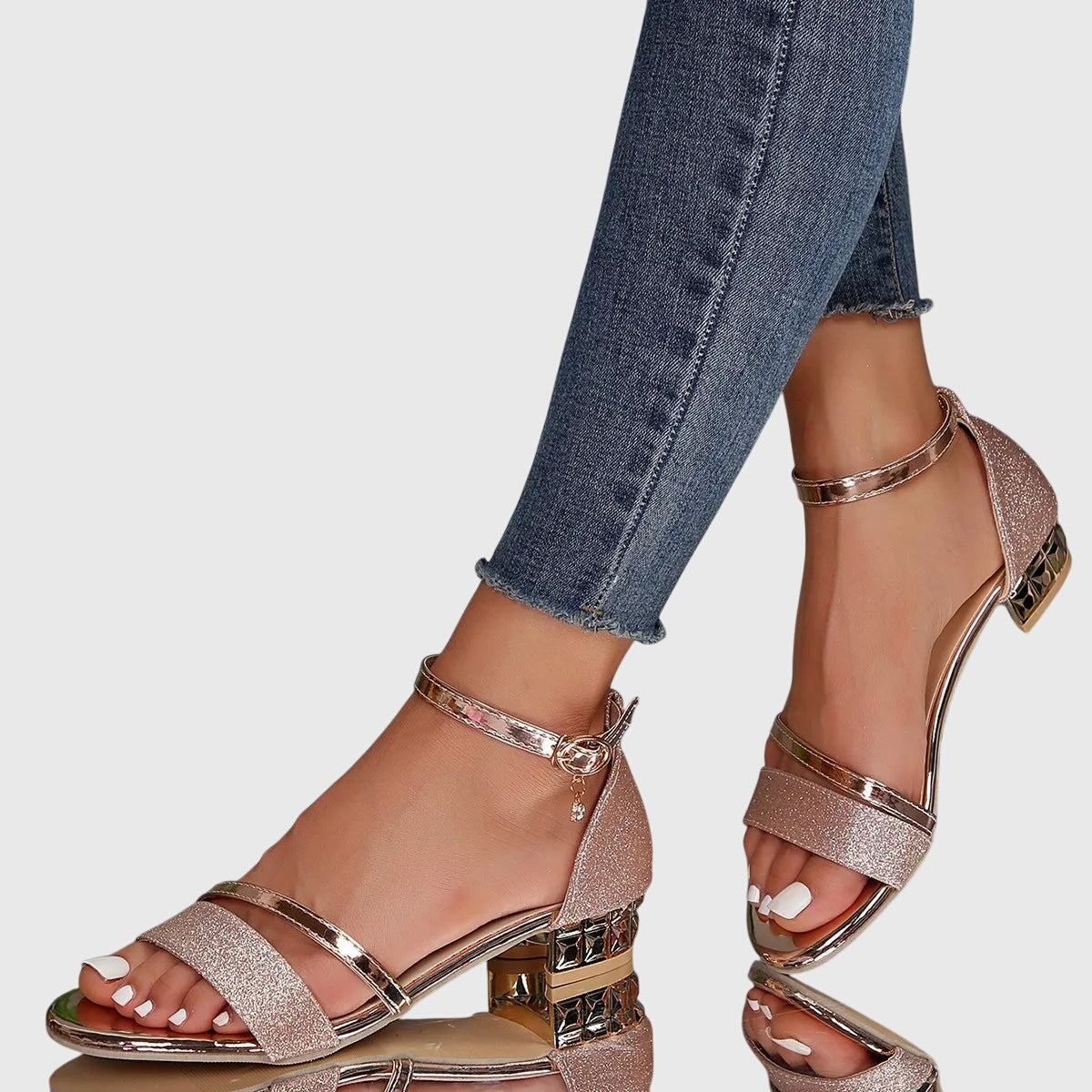 Ava | Adjustable Heeled Sandals