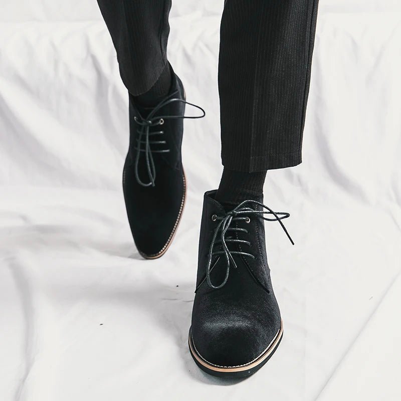 Men's Classic Lace-Up Boots - Sterling Leather - Casual Footwear