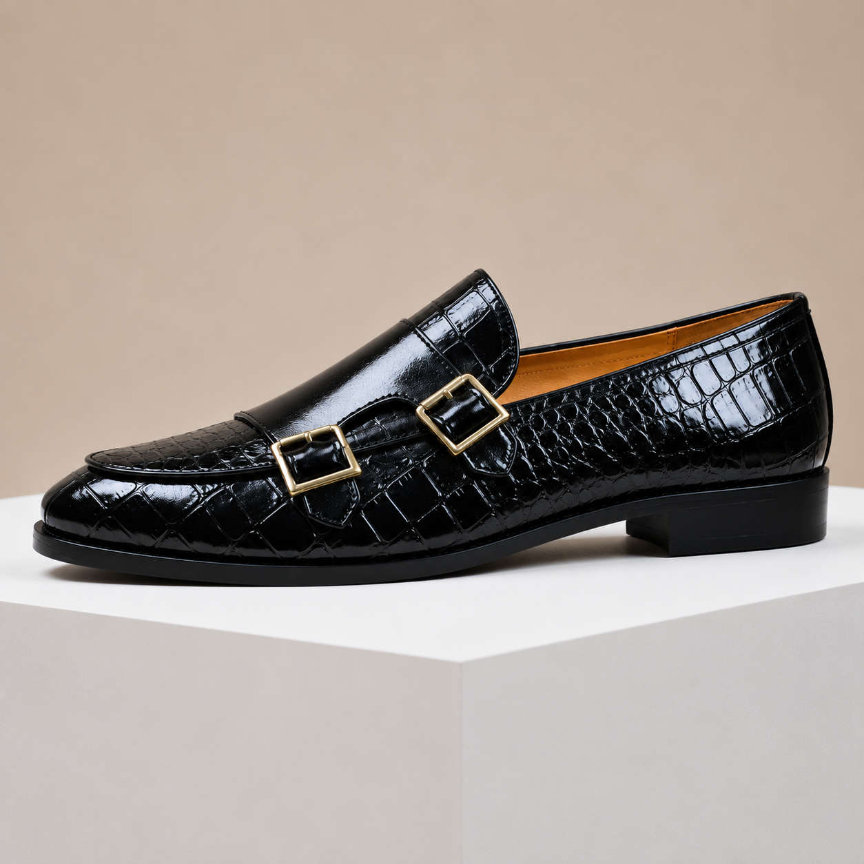 Men's Loafers Slip-On Casual Shoes Genuine Leather