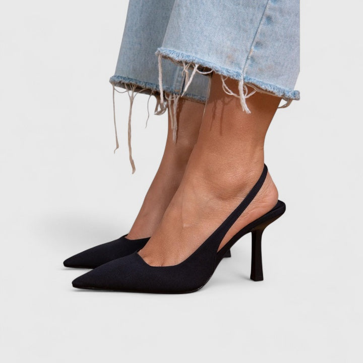 Classic Nude Low Heel Pumps