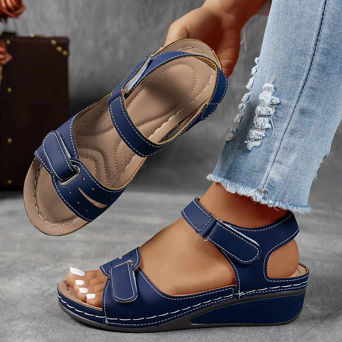 Women's Orthopedic Strap Sandal Non-Slip Casual Footwear
