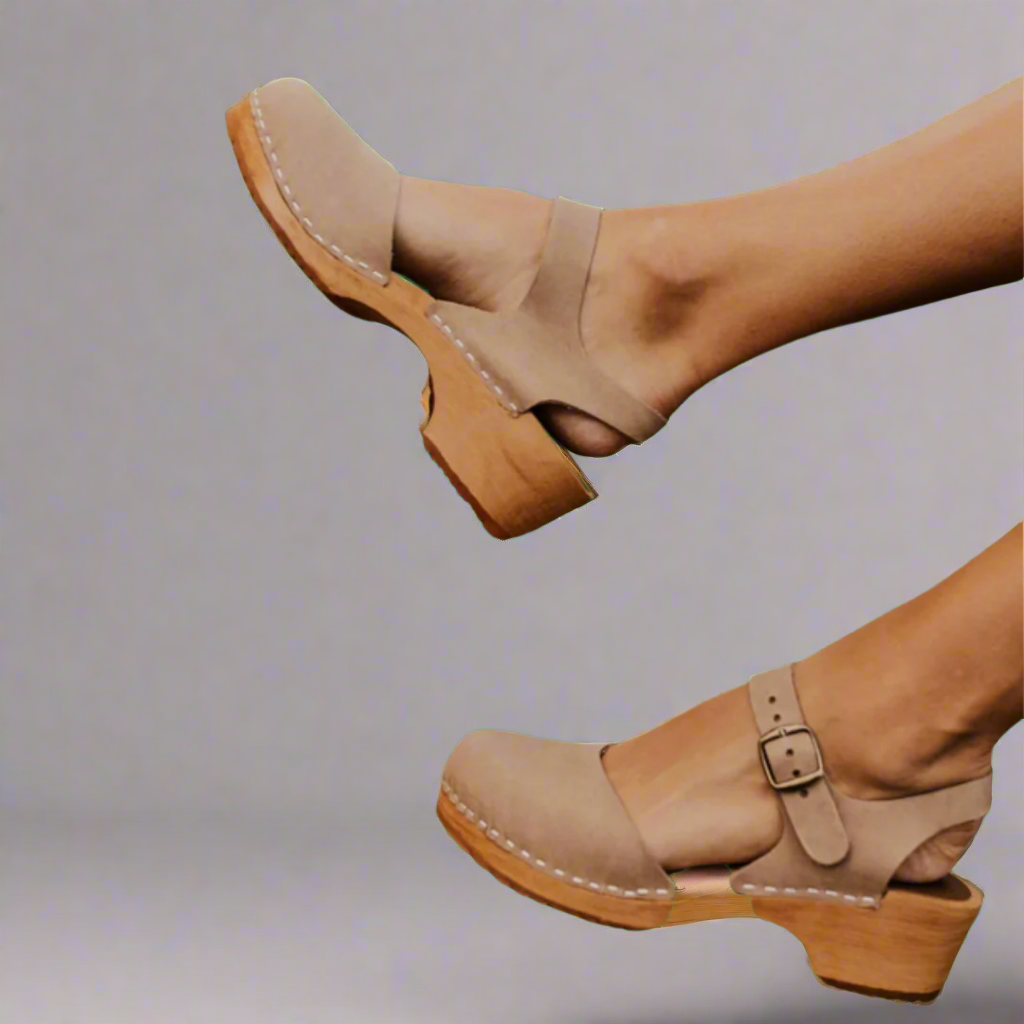 Nerissa | Closed-Toe Platform Sandals