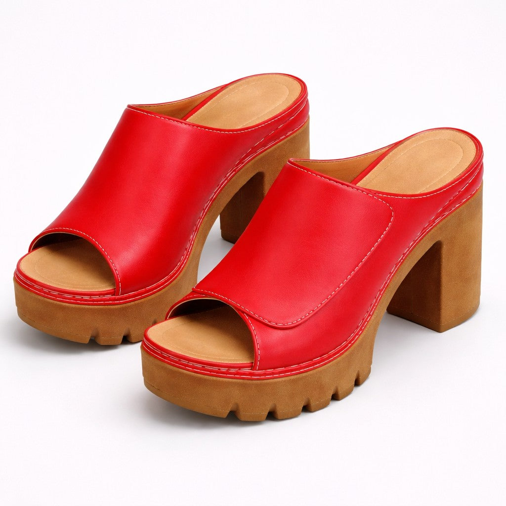 Platform Strap Heels | Valenira
