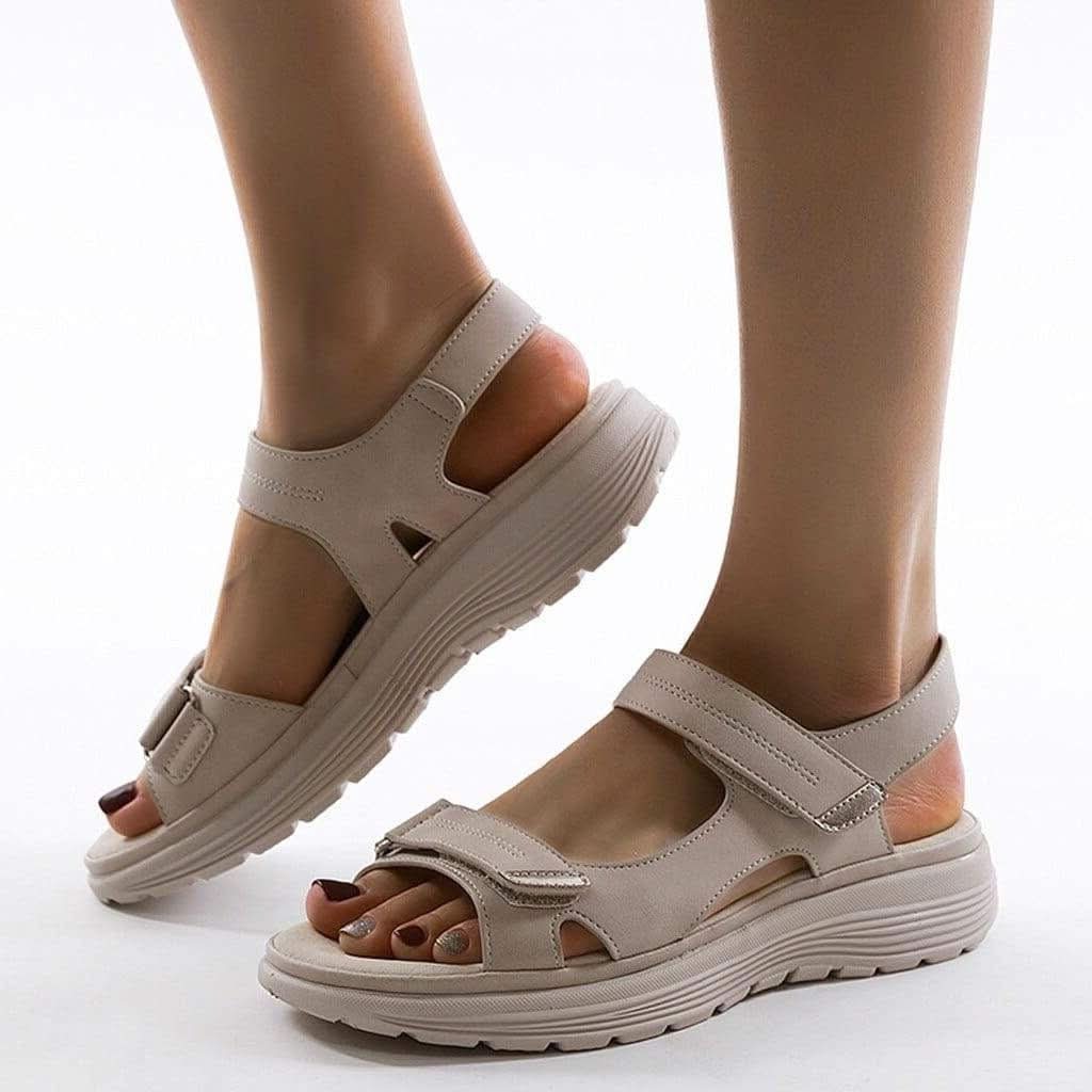 Women's Walking Sandals - Adjustable Non-Slip Casual Footwear
