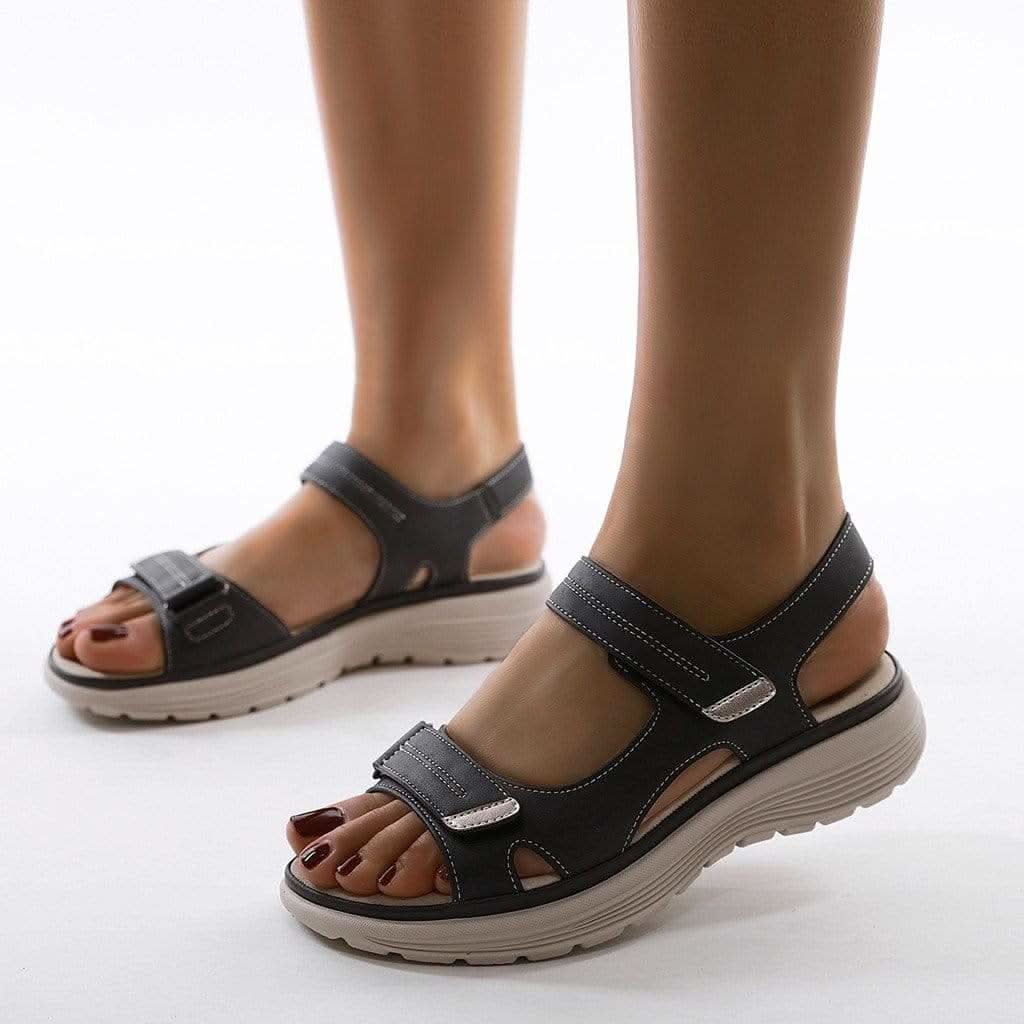 Women's Walking Sandals - Adjustable Non-Slip Casual Footwear
